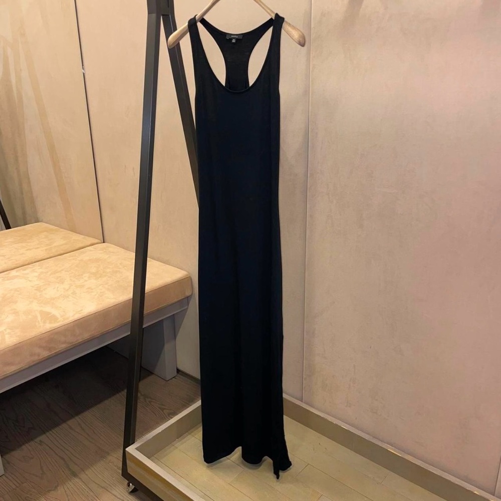 Aritzia talula black maxi dress